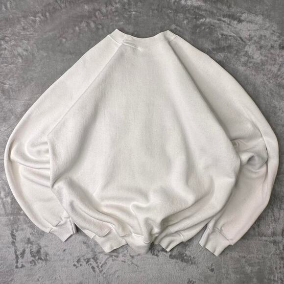 Vintage 80’s San Francisco 49er’s NFL White 3 Helmets AOP Crewneck Sweatshirt XL - Picture 2 of 6